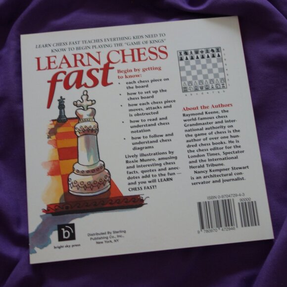 Learn Chess Fast Gift Set Game Board & Metal Case 72-Page Book ISBN0-9704729-5-1 - Picture 16 of 16
